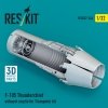 RESKIT RSU32-0246 F-105 Thunderchief exhaust nozzle for Trumpeter kit (3D Printed) (1/32)